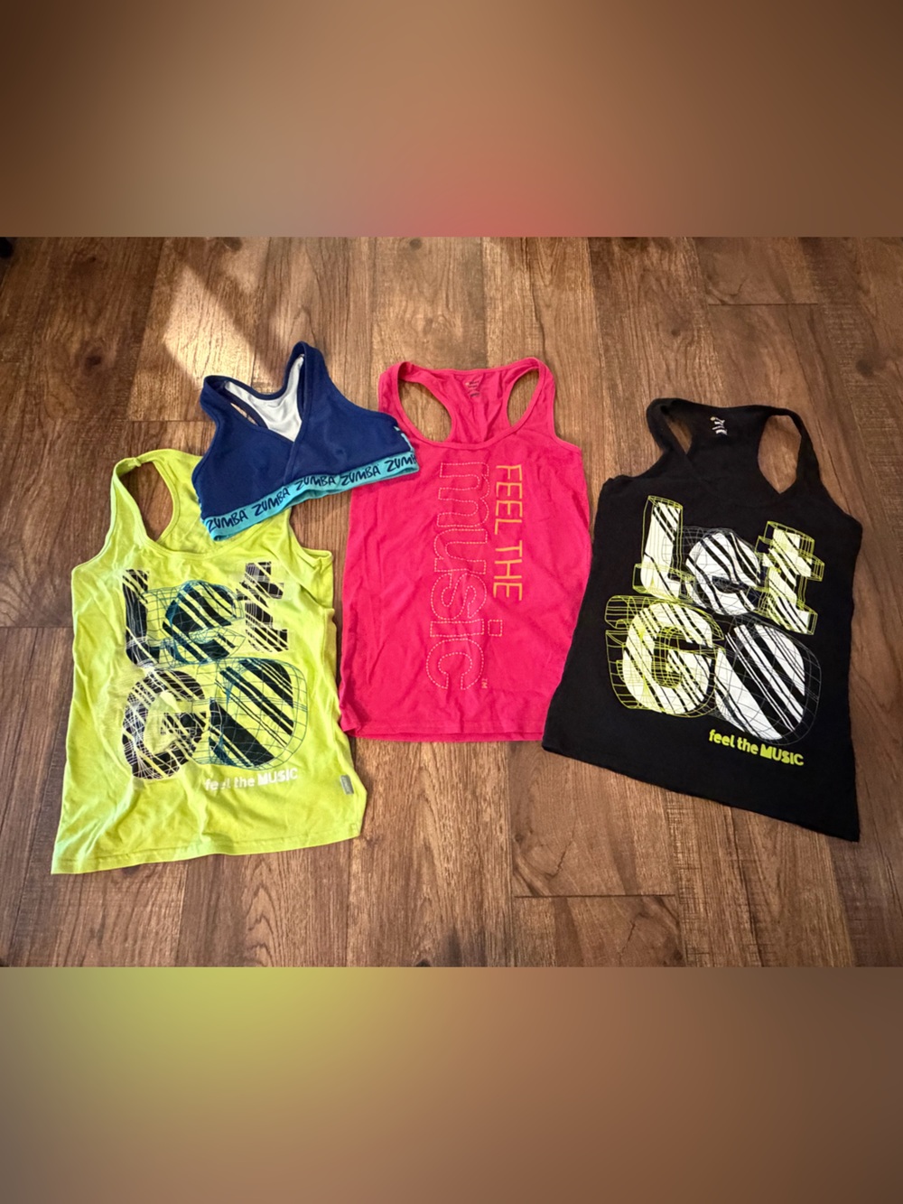 Zumba - Lot of Zumba workout attire (Women’s Large - read description)
